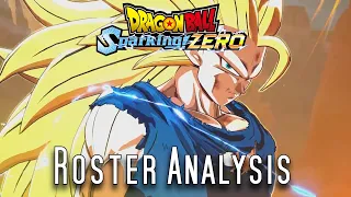 Dragon Ball Sparking ZERO Roster Analysis