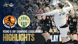 DHK Banik Most vs FTC-Rail Cargo Hungaria | Round 6 | EHF Champions League Women 2022/23