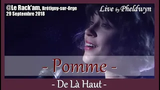 Pomme - De Là Haut - @Le Rack'am (Brétigny-sur-orge), 29 sept. 2018