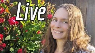 Backyard Garden Tour! LIVE