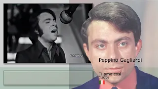 Peppino Gagliardi - Ti amo così (1970) subtitled