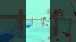 Самая депрессивная концовка (Ultimate Chicken Horse) #shorts #игровыенарезки