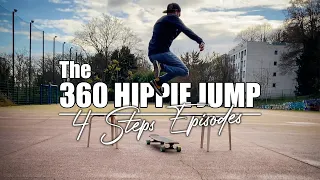 Longboard tutorial / The 360 Hippie Jump