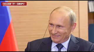 L'interview intégrale de Vladimir Poutine sur Europe 1 et TF1 en 2014 (archives)