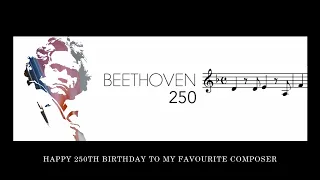 DEAF with sheet music | Beethoven 250th Birthday Tribute