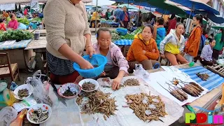 ตลาดวังเวียง สปป.ลาว Local market in Vang Vieng, Laos