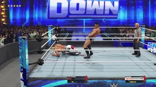 Raw vs smackdown universe mode (wwe2k24)