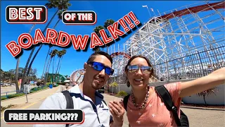 Santa Cruz Beach Boardwalk w/LOCALS! Tips, Pointers and Insights for your next trip