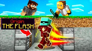 Minecraft Manhunt But, I'm The Flash