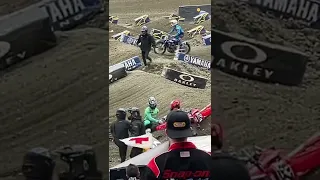 Chase Sexton brutal Qualifying Crash Seattle Supercross 2022