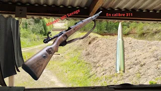 Mauser K98 chambré 300 Sav (303 b) ,ogives 311🤪.