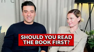 DUNE: Oscar Isaac & Rebecca Ferguson Talk Reading the Book, Fan Expectations, & More