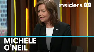 ACTU president Michele O'Neil presents plan for universal free childcare | Insiders