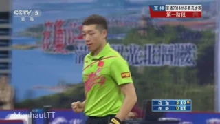 MA Long vs XU Xin Highlights HD 2014 China Trials for WTTTC