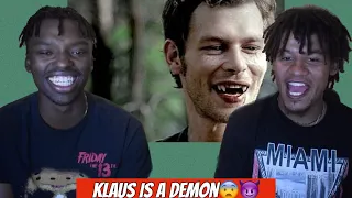 The Vampire Diaries Klaus Fights And Abilities **REACTION**