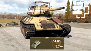 25 KILLS in WAR THUNDER - Meet Mr BIG ARNIE on T-34-85E