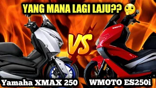 Yamaha XMAX 250 VS WMOTO ES250i TOP SPEED!