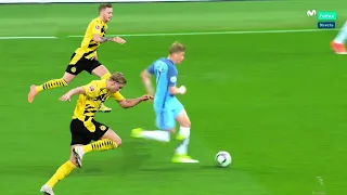 The Day Kevin De Bruyne Destroyed Erling Haaland & Marco Reus and Showed Who Is The Boss