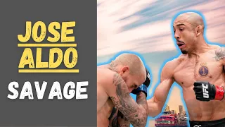 3 Minutes of Jose Aldo Savage Highlights Best Featherweight?