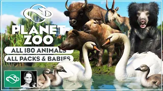 ▶ All 180 Animals & Babies | Every Animal in Planet Zoo