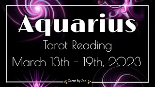 AQUARIUS ✨The battle within! Time to decide! ** Weekly Tarot March 13 - 19, 2023