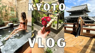 Kioto 🇯🇵 hotel z prywatnym onsenem, viralowe lody, gigantyczna świątynia