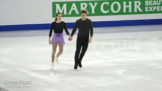 Evelyn WALSH & Trennt MICHAUD (CAN) Pairs - SP Rehearsal 2-3ㅣ2020-02-06 4CC - Day3. |