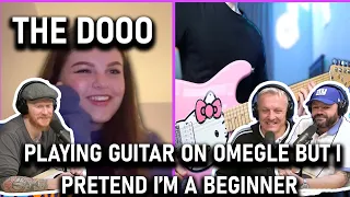 TheDooo Playing Guitar on Omegle but I pretend I'm a beginner 2 REACTION!! | OFFICE BLOKES REACT!!