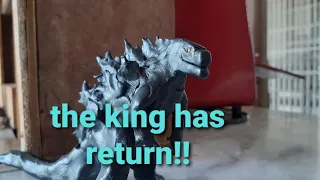 Godzilla 2019 new clay figure (stop motion)