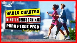 👧CUANTOS MINUTOS DEBES CAMINAR PARA BAJAR PESO Y LOS BENEFICIOS DE CAMINAR A DIARIO