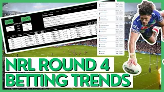 Betting Trends For ALL Matches | Round 4 Tips, Trends & Predictions | 2024 NRL Season