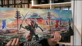 Iron Maiden Senjutsu Silver Black Marble Vinyl Unboxing 2021