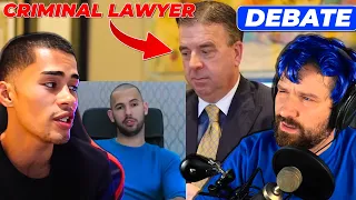 Criminal Lawyer Finds Old Andrew Tate Video Incriminating Himself ft. Sneako
