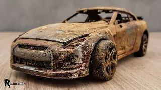 Restoration Abandoned Nissan GTR Sport Model Car