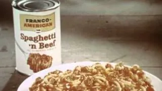 Franco-American Spaghetti commercial