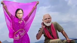 Palki Me hokar Sawar Chali Re || Sanjay Dut || Madhuri Dixit || Khalnayak || Modi And Mamta Version