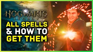 Hogwarts Legacy Gameplay - All Spells & How To Unlock Them