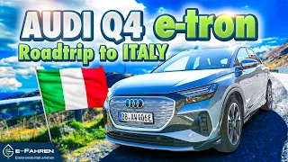 Audi Q4 e-tron | Roadtrip to Italy | Routenplanung | Pässe | Laden unterwegs