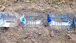 You DEFINITELY HAVE NOT SEEN THIS USE OF PLASTIC BOTTLES!