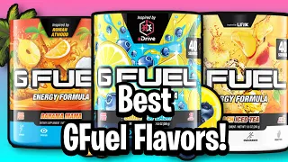 The Top 5 BEST Gfuel Flavors of 2021!