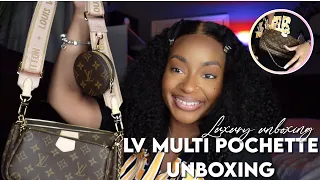 LOUIS VUITTON UNBOXING MULTI POCHETTE ACCESSORIES *Obsessed!*