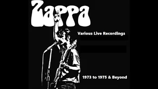 Frank Zappa - Various Live Recordings 1973 to 1975 & Beyond
