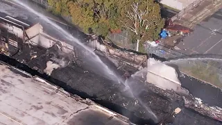 Lake Street Kmart fire: Drone video
