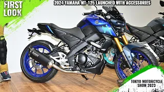 2024 Yamaha MT-125 With Accessories Launched At Tokyo Motorcycle Show 2023 - Full Exterior