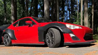 How to install wide fenders GT86 ￼