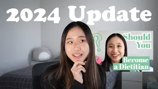 Should You Become A Dietitian? | 2024 Update | Reacting To My Old Video