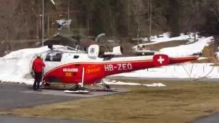 Air Glaciers SA-316B Alouette III - Flight from Lauterbrunnen (LSXL) to Jungfraujoch, Switzerland