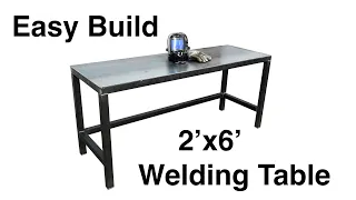 Build This Easy DIY Welding Fabrication Table