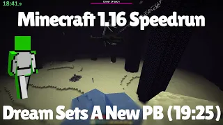 Dream's Fastest / Disqualified Minecraft 1.16 Speedrun