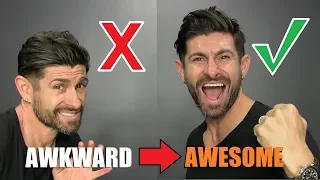 How To STOP Being Shy & Awkward (START Being AWESOME)